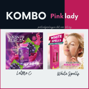 Pinklady Kombo LetMe C Grape White Spells