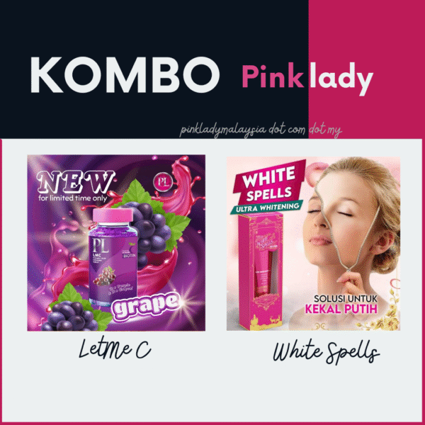 Pinklady Kombo LetMe C Grape White Spells
