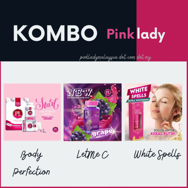 Pinklady Kombo Body Perfection LetMe C Grape White Spells