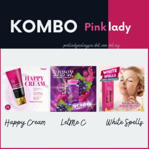 Pinklady Kombo Happy Cream LetMe C Grape White Spells