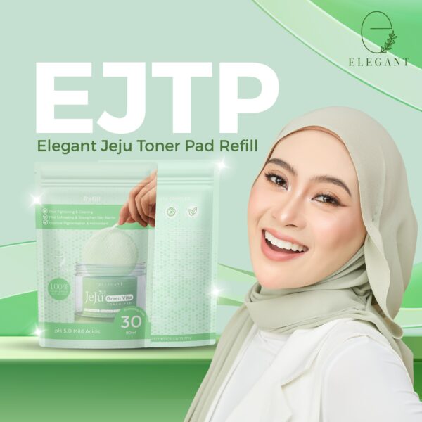 Elegant Jeju Toner Pad Refill