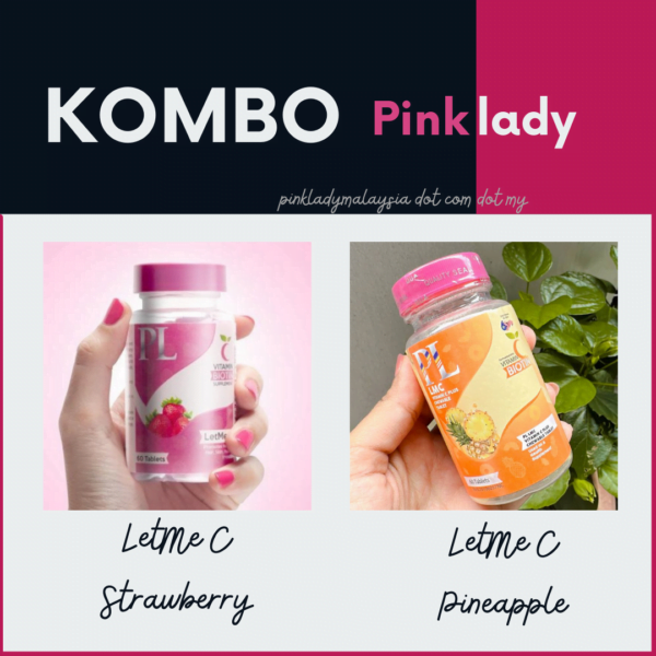 Pinklady Kombo LetMe C Strawberry & LetMe C Pineapple