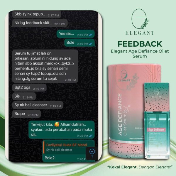 Elegant Age Defiance Oilet Serum (EADOS) - Image 3