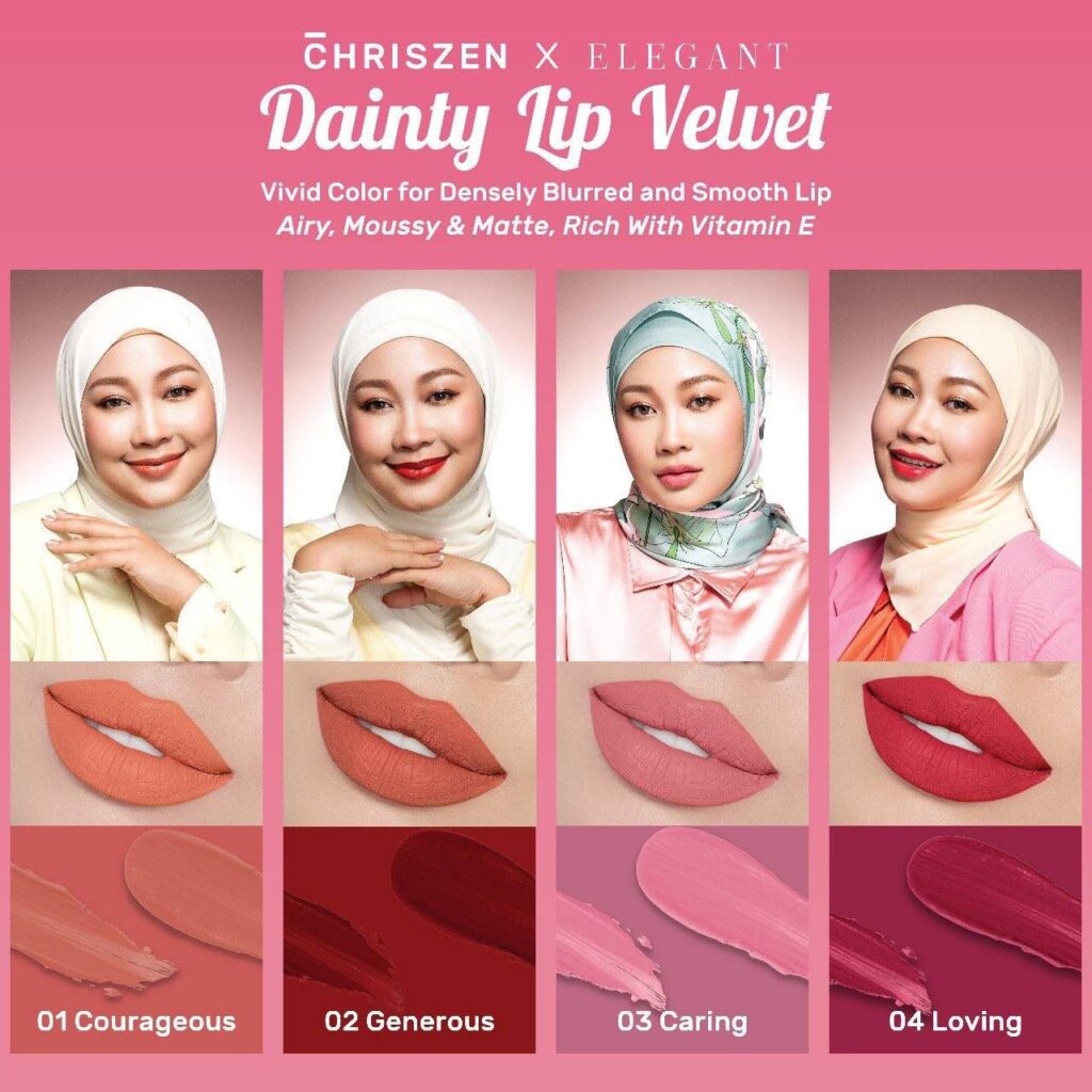 Dainty Lip Velvet Chriszen X Elegant